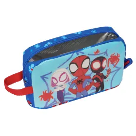 Siltuma pusdienu kārbiņa Spidey Zils 21.5 x 12 x 6.5 cm